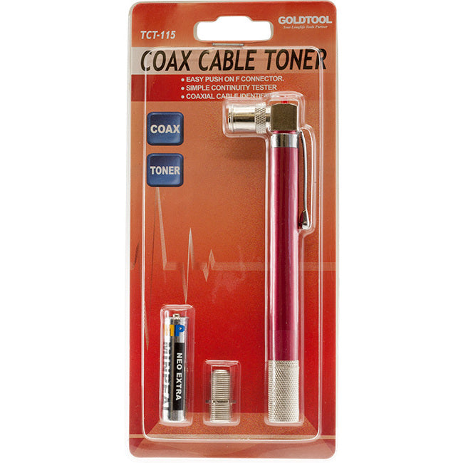 Coax Cable Pocket Pen Toner / Continuity Tester