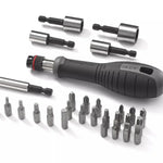 Hultafors 444505 Magnetic Bit Holder Set with Short Bits