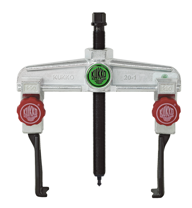 Kukko 2-Arm Universal Puller with Narrow Quick-Adjustable Trigger Hooks 20-1+S