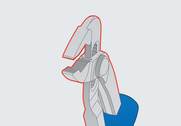 Unior 447/1HPP Waterpump Pliers 240mm