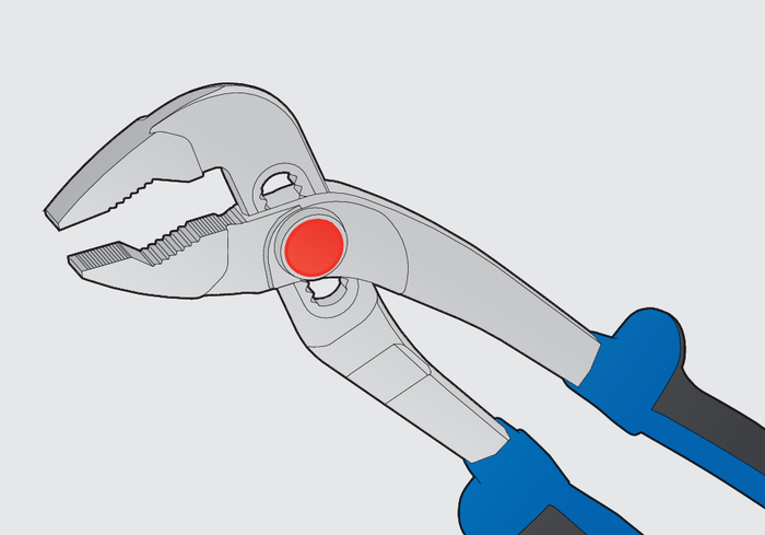 Unior 447/1HPP Waterpump Pliers 240mm