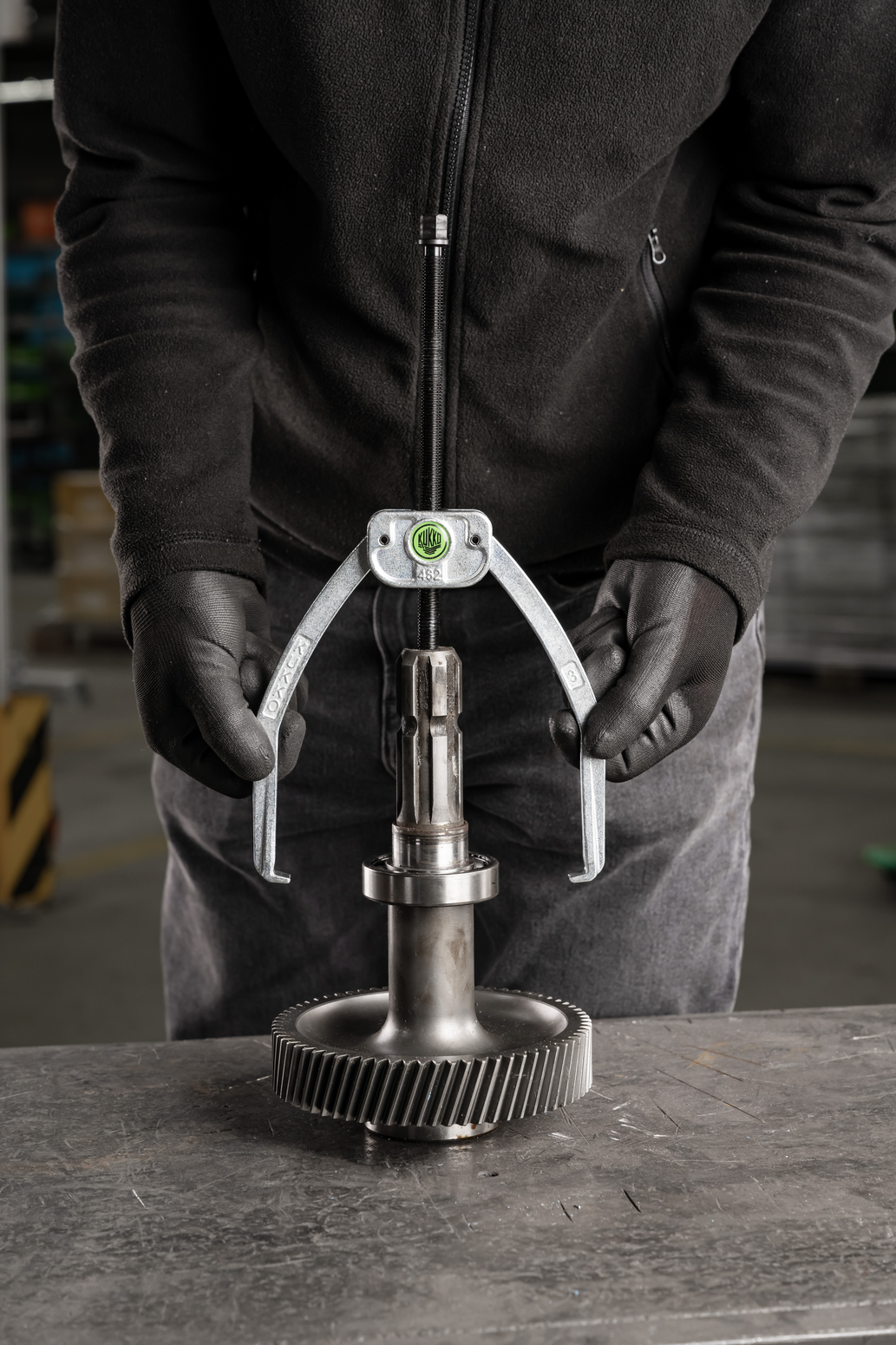 Kukko Handy 2-Arm Puller with Power-Transmitting Self-Centring and ...