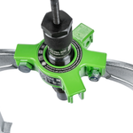 Kukko Handy 2-Arm Puller with Power-Transmitting Self-Centring Puller Legs and Grease-Hydraulic Spindle