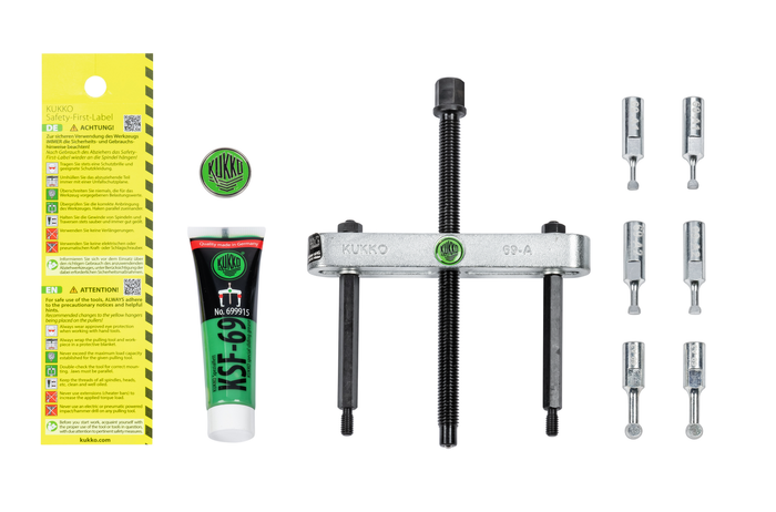 Kukko Ball Bearing Extraction Set Universal