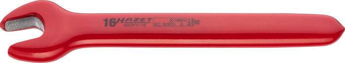 Hazet Single Open-End Wrench VDE 450KV-16 Outside Hexagon Profile 16mm
