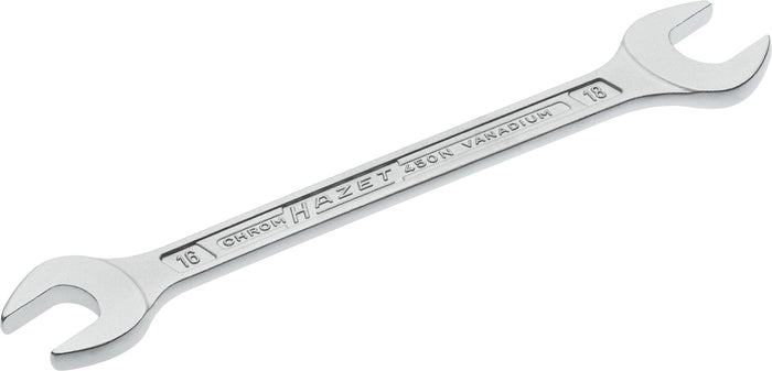 Hazet Double Open-End Wrench 16 x 18mm 450N-16X18 
