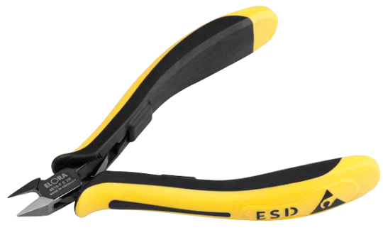 Elora Electronic Side Cutter ESD with fine bevel 4510-F E 2K