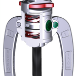 Kukko 3-Arm Combination Puller with Locking Mechanism
