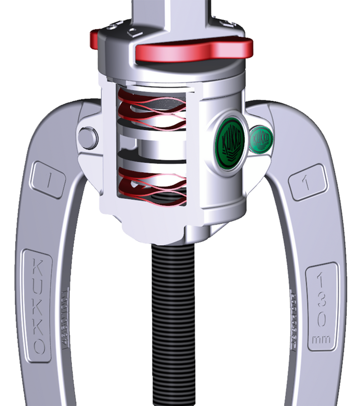 Kukko 3-Arm Combination Puller with Locking Mechanism