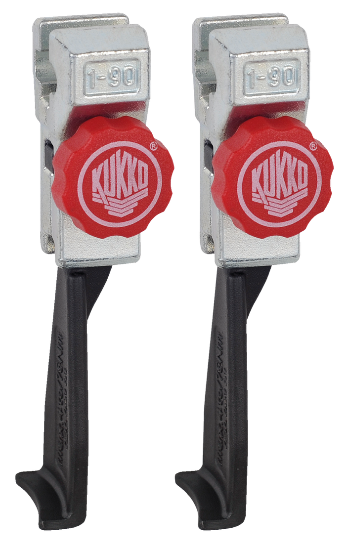 Kukko Narrow Quickly Adjustable Pulling Hooks (pair)