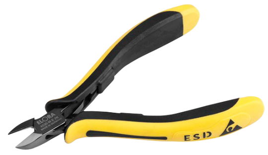 Elora Electronic Side Cutter ESD with bevel 4530-M E 2K