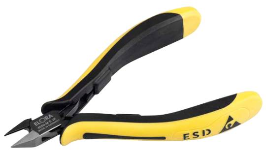 Elora Electronic Side Cutter ESD without bevel 4550-O E 2K