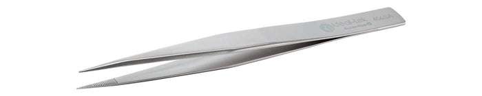 Ideal-Tek Tweezers SS Straight Fine Sharp Line Serrated 125mm 456.SA