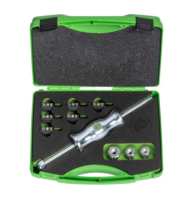 Kukko Sliding Hammer Sets in a Case