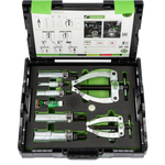 Kukko 25-B Ball Bearing Extraction Set with Counter Support 10 Piece