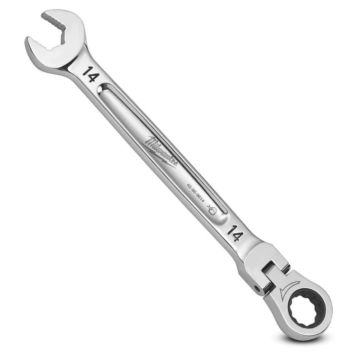 Milwaukee 14mm Metric Flex Head Ratcheting Combination Wrench