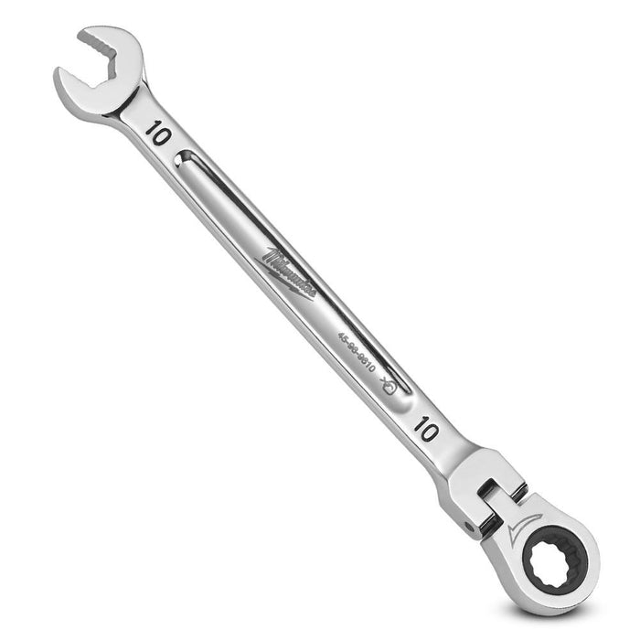 Milwaukee 10mm Metric Flex Head Ratcheting Combination Wrench