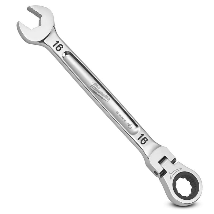 Milwaukee 16mm Metric Flex Head Ratcheting Combination Wrench