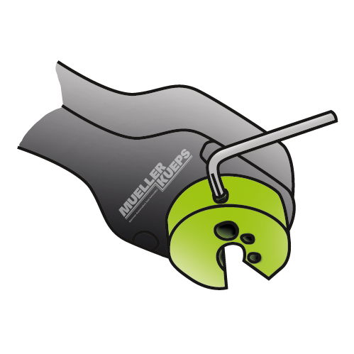 Mueller 462 002 Mini Ratchet Pipe Cutter Ø 4.75mm, 3/16