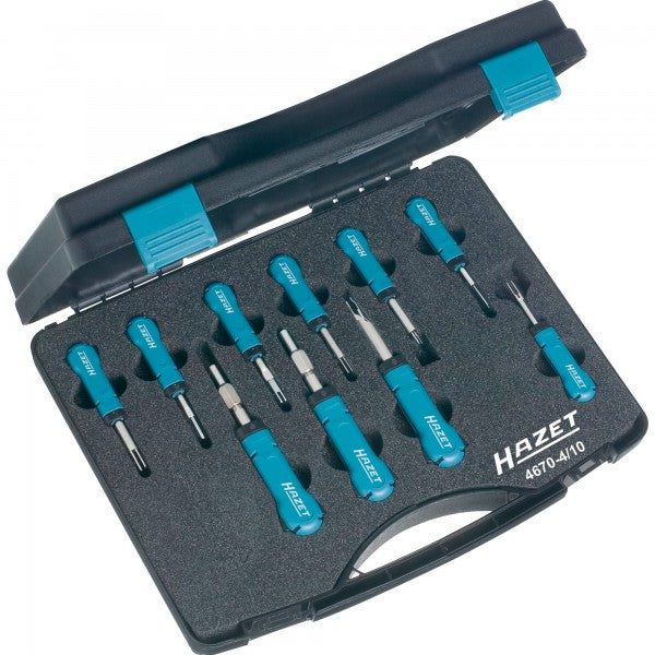 Hazet 10 Pce Cable Release Tool Assortment 4670-4/10