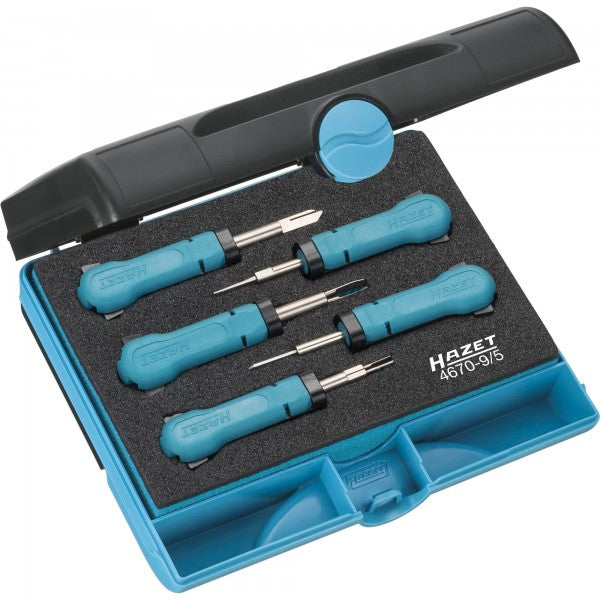 Hazet 5 Pce Cable Release Tool Assortment 4670-9/5