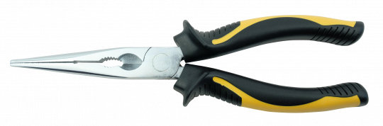 Elora Snipe Nose Plier with side cutter straight pattern with 2C-Handles 470-BI 145
