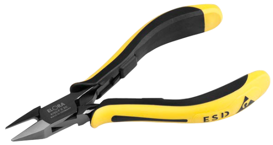 Elora Electronic Side Cutter ESD with fine bevel 4760-F E 2K
