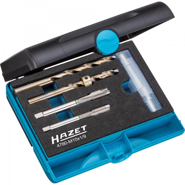 Hazet 9 Pce Glow Plug Repair Set 4760-M10X1/9