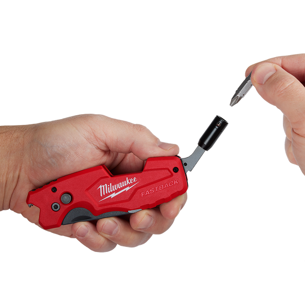 Milwaukee FASTBACK 6-in-1 Folding Utility Knife