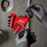Milwaukee 9 Piece Metric L-Style with Ball End Hex Key Set