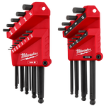 Milwaukee 22 Piece SAE/Metric L-Style with Ball End Hex Key Set