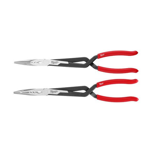 Milwaukee 2 Pce Long Reach Hose Grip Plier Set