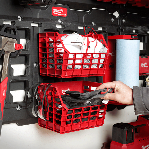 Milwaukee PACKOUT™ Compact Wall Basket (Empty) 48228342