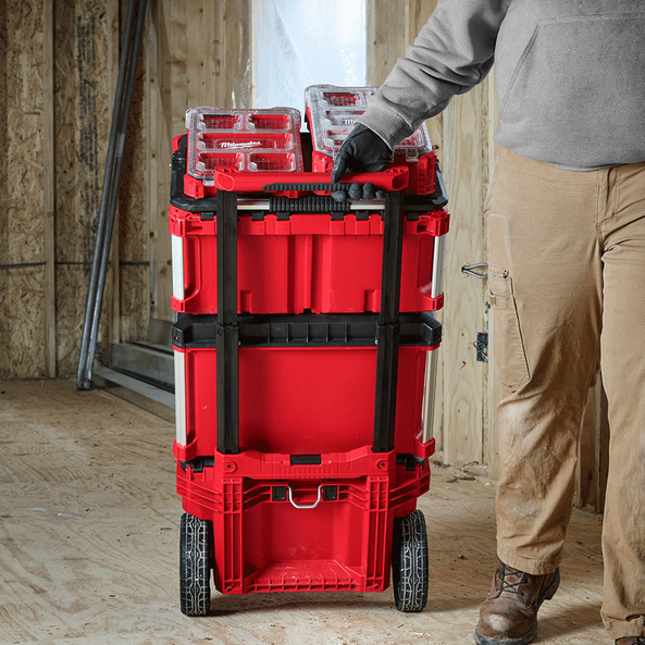 Milwaukee PACKOUT™ Low Profile Rolling Tool Box 48228427