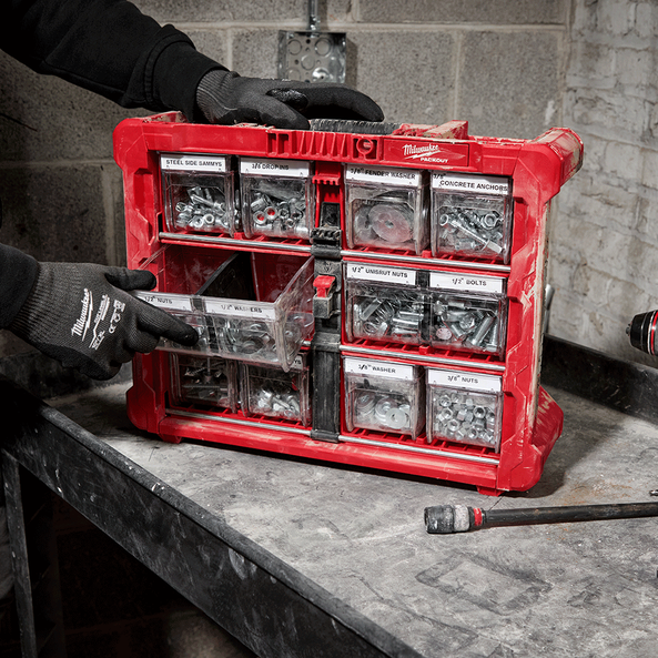 Milwaukee 48228433 Packout™ Tilt Bin Organiser