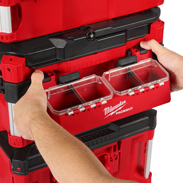 Milwaukee PACKOUT™ Tool Box 2-Bin Attachment 48228610