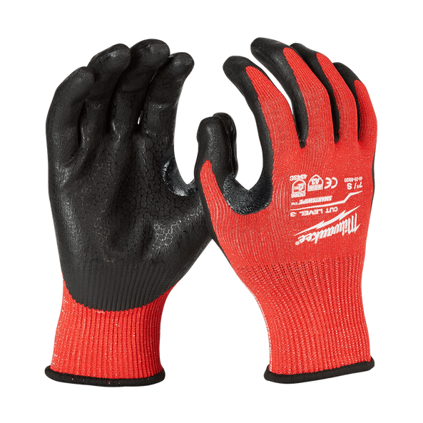 Milwaukee Cut 3(C) Nitrile Dipped Gloves – XL