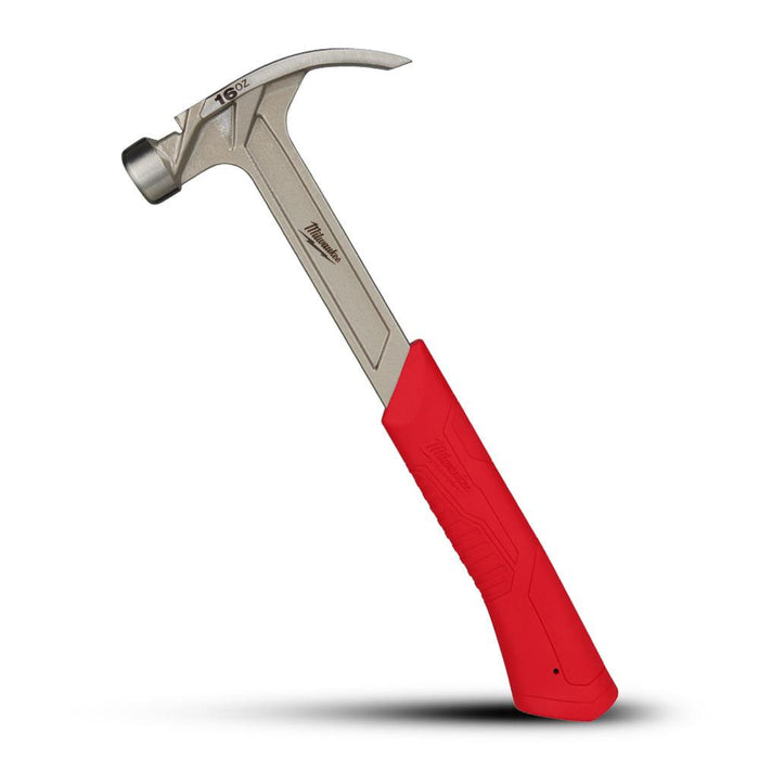 Milwaukee 16oz Smooth Face Steel Hybrid Claw Hammer