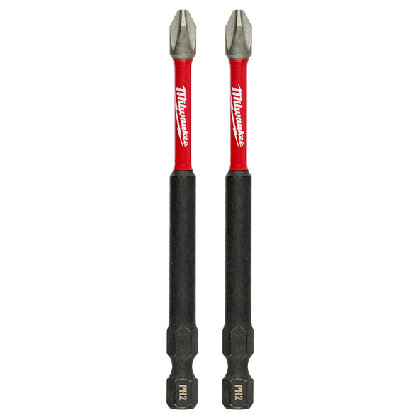 Milwaukee SHOCKWAVE™ Power Bit Phillips #2 89mm (3-1/2