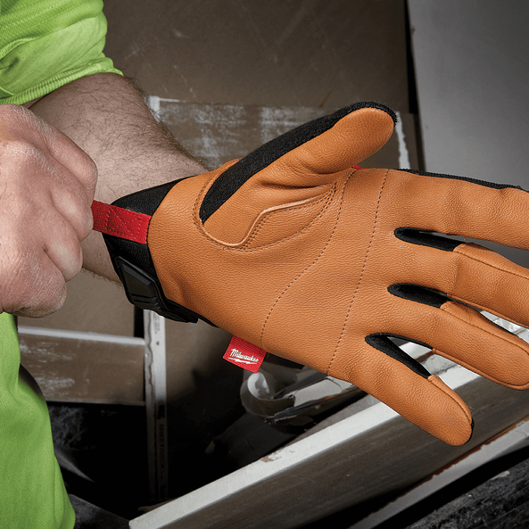 Milwaukee Hybrid Leather Glove - XL