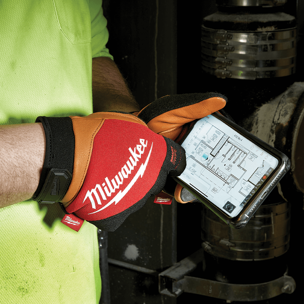 Milwaukee Hybrid Leather Glove - XL