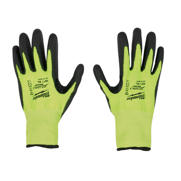 Milwaukee High-Visibility Cut Level 3 Glove - L