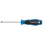 Draper Tools 3.2 x 75mm Plain Slot Screwdriver with Soft Grip Handles 48919