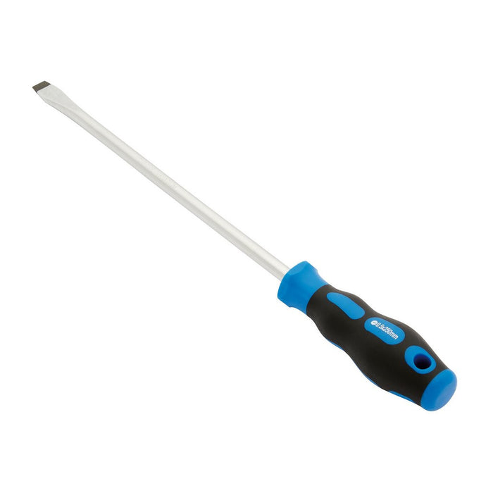 Draper Tools 9.5 x 250mm Plain Slot Screwdriver with Soft Grip Handles 48927