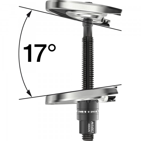 Hazet 6 Pce Universal Inside Spring Vice Set 4904/6