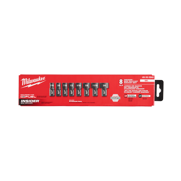 Milwaukee M12 FUEL™ SAE 8pc. INSIDER Pass-Through Socket Set