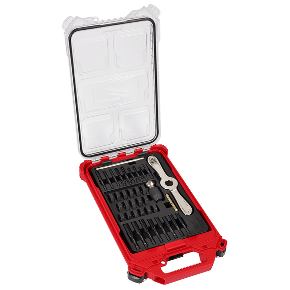 Milwaukee Metric Tap and Die 38 Piece PACKOUT™ Set - High Carbon Steel 49225603