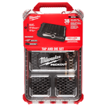 Milwaukee Metric Tap and Die 38 Piece PACKOUT™ Set - High Carbon Steel 49225603