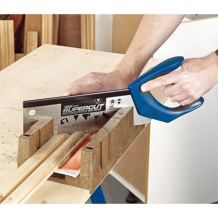 Draper Tools Expert Supercut® Soft Grip Hardpoint Tenon Saw 300mm/12