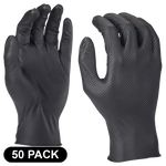 Milwaukee Nitrile Disposable Grip Gloves 50 Pack XL 4932493236